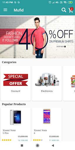 Mufid- Online Shopping App screenshot 1