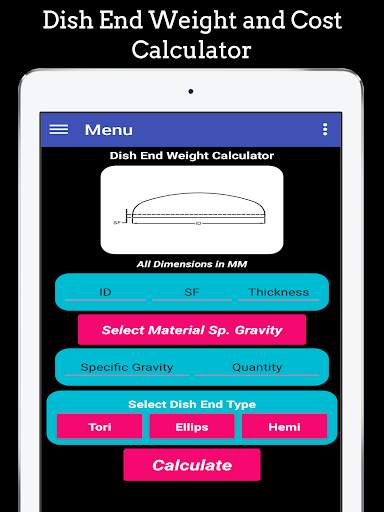 Fabrication Weight & Cost Calc screenshot 14