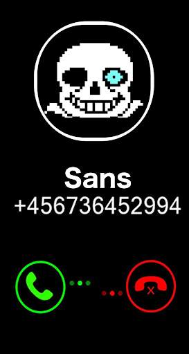 Call Simulator Sans screenshot 2