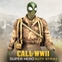 Call of ww2: Superhero Duty Strike World War Game logo