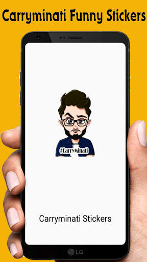 Carryminati Funny Stickers स्क्रीनशॉट 1