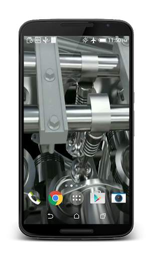 V8 Engine 3D Live Wallpaper screenshot 5