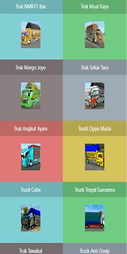 Mod Truck Kapten Oleng Bussid screenshot 1