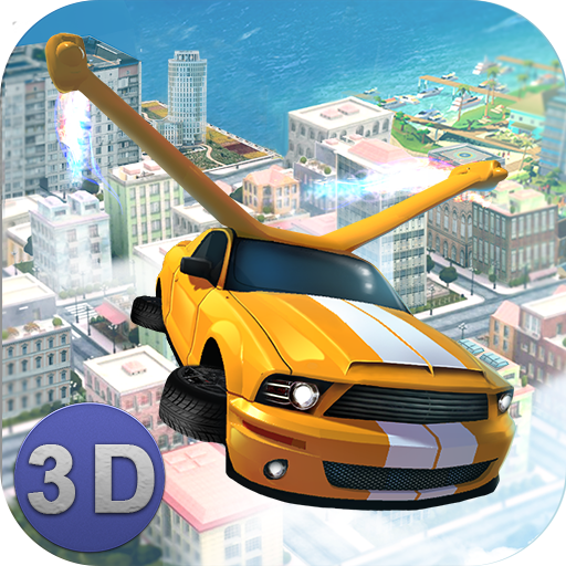 Flying Car Driver Simulator 3D icon