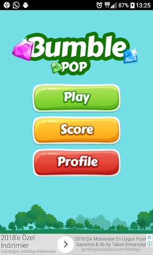 Candy Bumble Pop screenshot 1