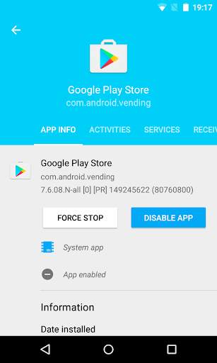 Disable Application [ROOT] screenshot 4