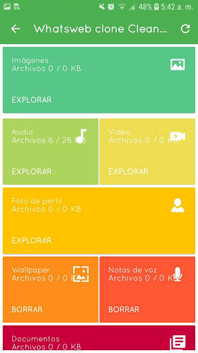 Whatsweb cloner app 6 تصوير الشاشة