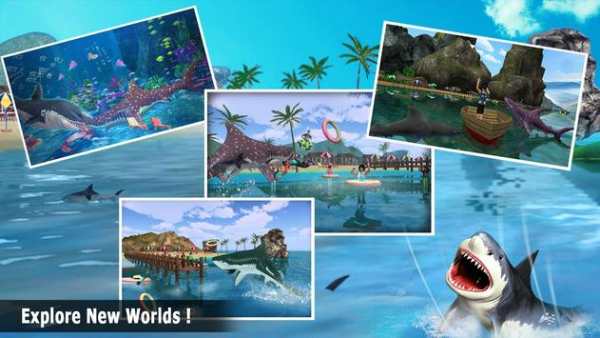 Shark Bite Attack 3D-Shark Games screenshot 3