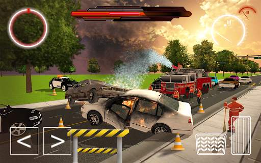 Firefighter Rescue Truck Games screenshot 2