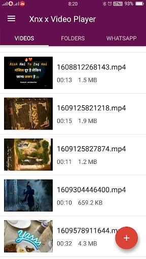 Xnx x Video Player screenshot 1