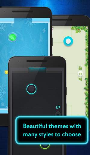 Hockey game - Neon Air Hockey screenshot 2