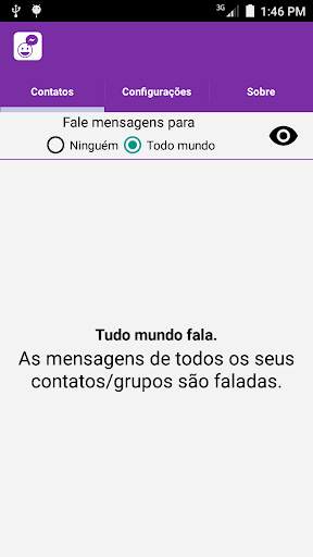 Messenger Falando screenshot 1