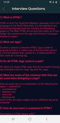 Html Programming App screenshot 5