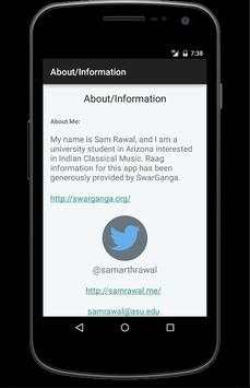 Raag (Raga) Database screenshot 3