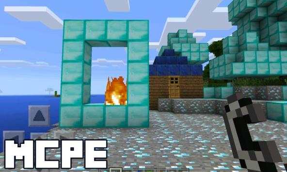 Diamond Portal Mod for Minecraft PE screenshot 3
