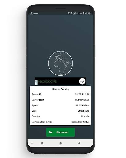 Free VPN Android Client screenshot 4