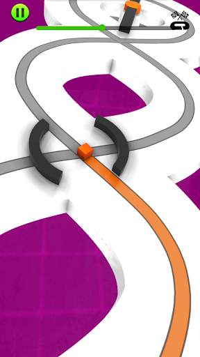 Rolling Cube : Line Games screenshot 2