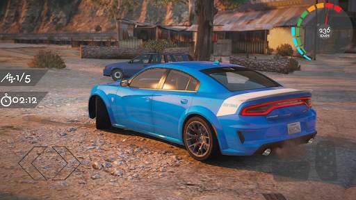 SRT Charger : Dodge Muscle Driving screenshot 2