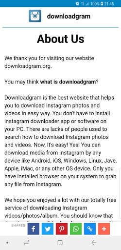downloadgram : Instagram photo, video, IGTV screenshot 5