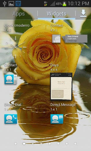 Yellow Rose Shine LWP screenshot 3