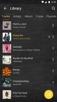Offline Music Player - Volume Booster & Equalizer screenshot 2
