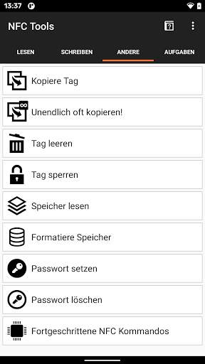 NFC Tools screenshot 5