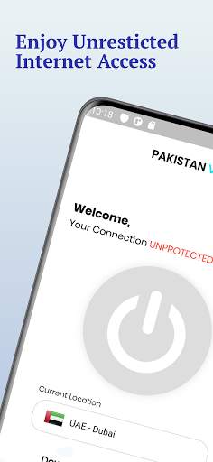 VPN Pakistan - Unlimited Free VPN & Secured VPN screenshot 1