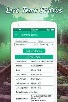 Indian Railway Train Status screenshot 3