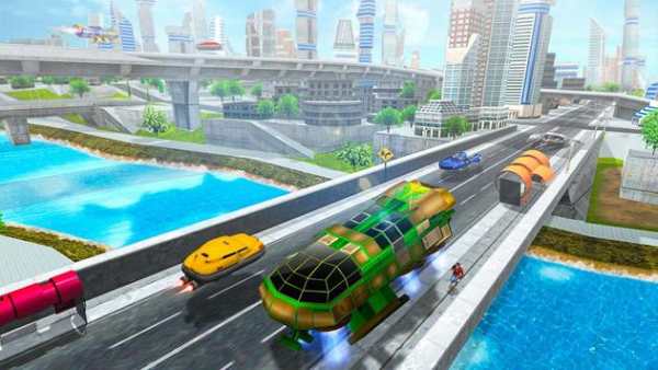 Hover Bus Simulator 2018 screenshot 3
