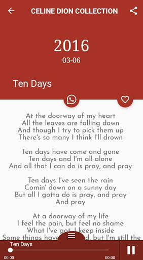 All Celine Dion Songs Lyrics screenshot 3