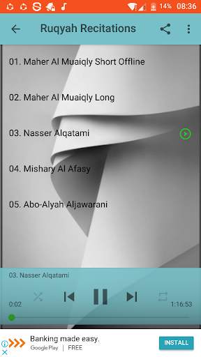 Ruqyah Al Shariah Mp3 screenshot 8