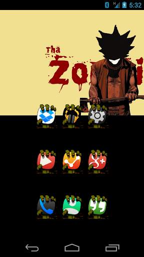 Tha Zombie - Icon Pack screenshot 3