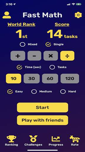 Speed Math - Human Calculator screenshot 5