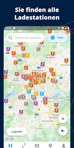 Chargemap - Aufladestationen screenshot 1