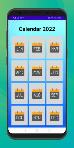 Calendar 2022 - English,Bangla screenshot 2