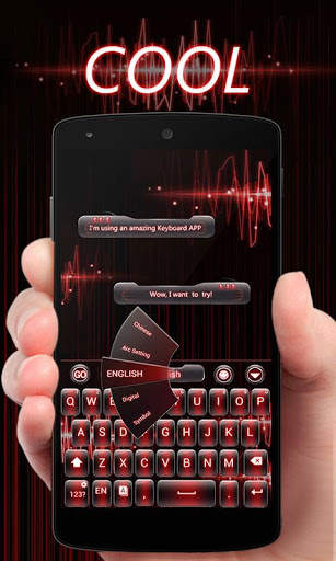 Cool II GO Keyboard Theme स्क्रीनशॉट 3