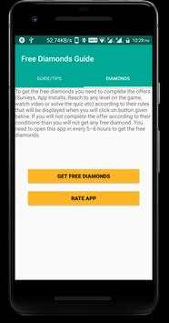 Free diamonds for Free Fire, Tips and Tricks screenshot 3