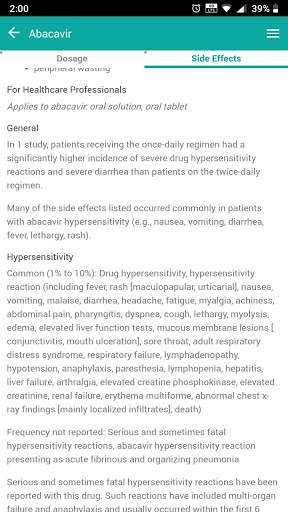 Medicine Guidelines screenshot 2