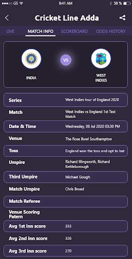Cricket Line Adda screenshot 3