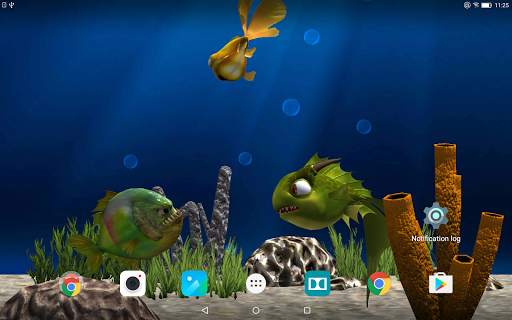 Aquarium Fish 3D Wallpaper screenshot 8