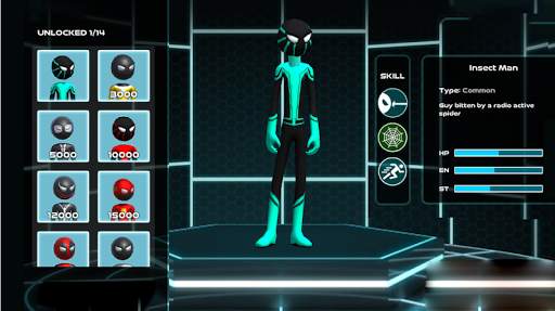 Spider Stickman Rope: Vegas Crime City Hero screenshot 8
