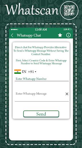 Whatscan: QR Code Scanner & whats web screenshot 8