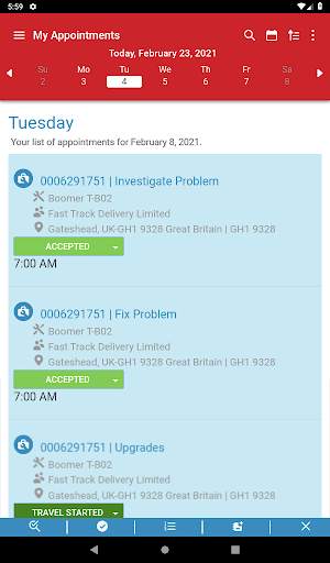 Infor MFS screenshot 2