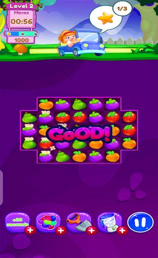 Candy Fruit Blast Game: Match 3 Fruit Link Puzzle screenshot 3