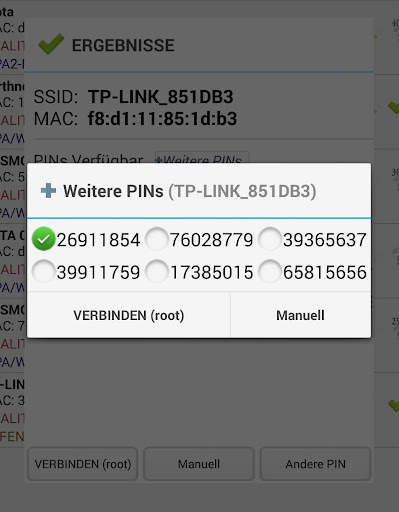 Wifi WPS Plus (Deutsch) screenshot 3