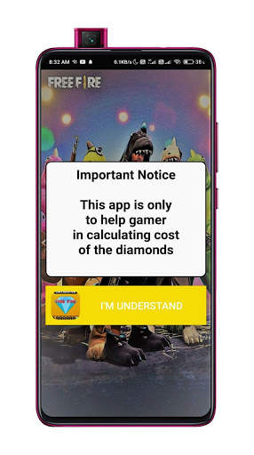 Free FF Diamonds Calculator screenshot 4