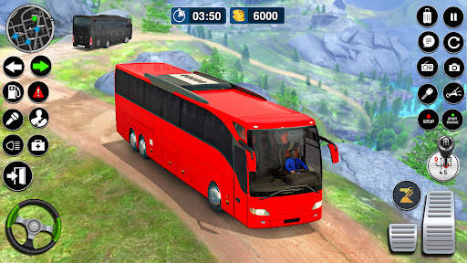Offroad Coach Bus Driving Game screenshot 3