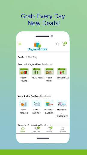 Dzykart - Online Grocery Shopping App screenshot 1