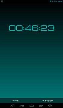 Live Clock Wallpaper 2 تصوير الشاشة