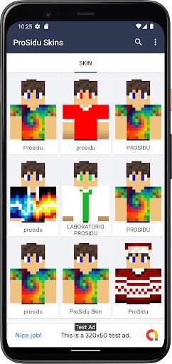 Skin de ProSidu para Minecraft screenshot 3